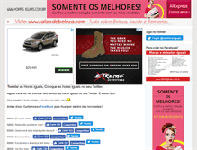 Tablet Screenshot of horasiguais.com.br